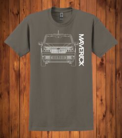 Alternative view of 2022-2024 - Ford Maverick Outline Front End - Short Sleeve T-Shirt