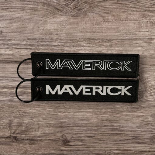 Ford Maverick Key Tag - Embroidered & Printed - Solid or Outlined
