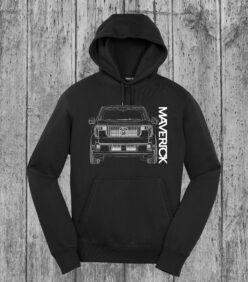 Ford Maverick 2025-2026 - Outlined Silhouette Front End Hoodie
